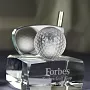Приз из стекла по гольфу